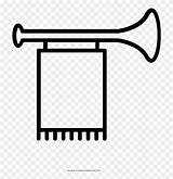 Trumpet Pinclipart Bugle sketch template