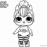Lol Coloring Spice Doll Pages Sugar Surprise Dolls Tsgos Print Google Cute sketch template