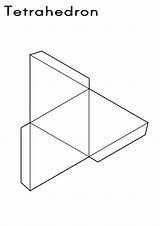 Nets Tetrahedron Olphreunion sketch template