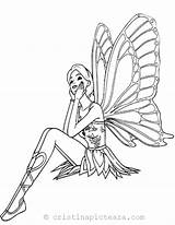 Fairy Coloring Fairies Difficult Colorat Zane Planse Coloringhome Wings Fise sketch template