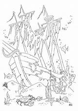 Shipwreck Sunken Underwater Schiffswrack Ausmalbilder Piratenschiff Zeichnung Adult Ausmalen Hasenkopf Designlooter Malvorlagen 출처 41kb 900px sketch template