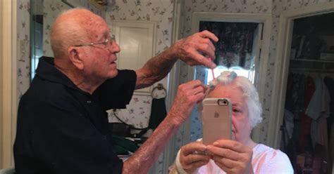 elderly couple show what true love means in one photo