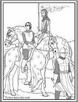 Arc Joan Jeanne sketch template