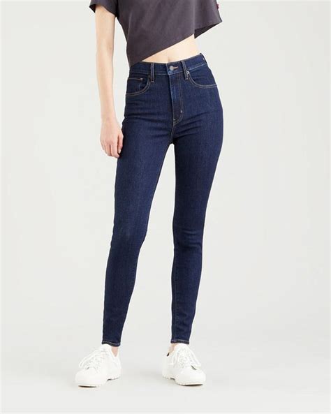 Levi S® Womens Mile High Super Skinny Jeans Top Shelf Jeanstore