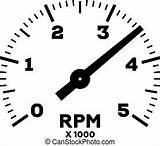 Tachometer Clipart Vector Clip Illustrations Clipground sketch template