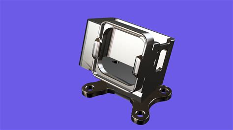 cinebot  gopro  mini vertical mount  vachy   stl model printablescom