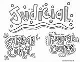 Legislative Judicial Hound sketch template