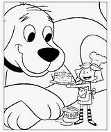 Clifford Coloring Pages Dog Print Red Big Color Coloringpages1001 Kids Popular sketch template