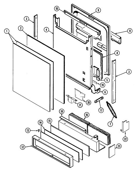 maytag maytag dishwasher parts model dwubax sears partsdirect dishwasher parts maytag