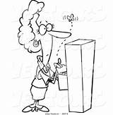 Emerge Filing Cabinet Moth Businesswoman sketch template