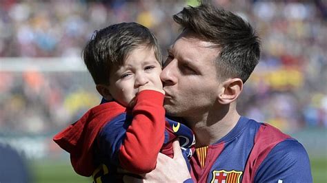 Leo Messi Thiago Is The Most Important Thing In My Life