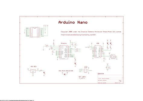 arduino nano   schematic