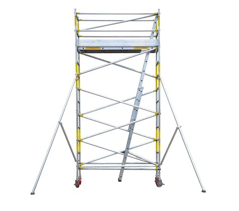 easyscaf  aluminium mobile scaffold single width  scaffold