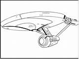 Trek Star Enterprise Coloring Pages Ship Drawing Kids Color Uss Printable Books Plane Class Getcolorings Choose Board sketch template
