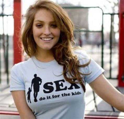 girls in t shirts with sexy sayings