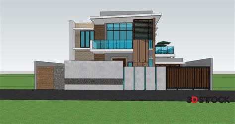 contemporary house design  stock  models  professionals