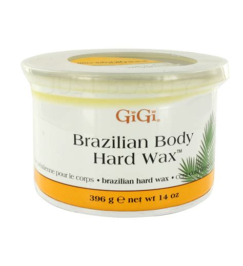 gigi body leg hair removal depilatory wax cream hot waxing strips heater kit