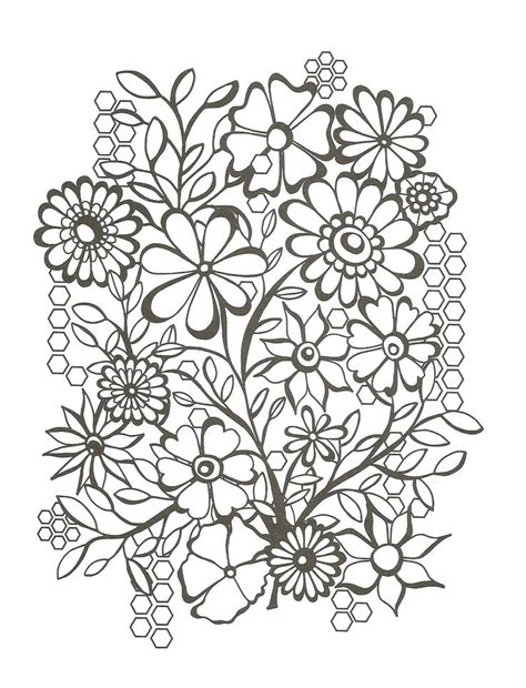 pin  highlyfavored  color  happy  coloring pages flower