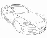 Mazda Coloring Pages Rx Miata Color Drawing Printable Getcolorings Supercoloring Line Print Choose Board Template Categories sketch template