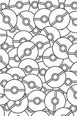 Pokeball Coloring Color Pages Getcolorings Cover Printable sketch template