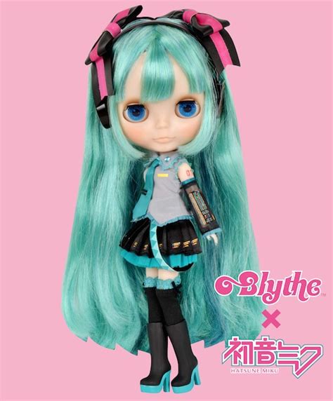 new hatsune miku meets blythe eclectic super idol doll is