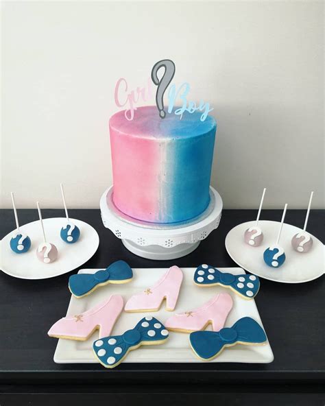 gender reveal desserts gender reveal dessert