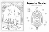 Ramadan Colour Happy Activity Book Illustration Haleema Categories Featured Children sketch template