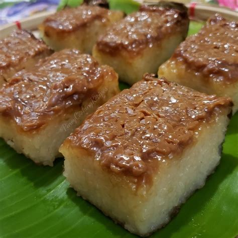 bibingkang malagkit in 2020 bibingka recipe filipino desserts