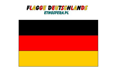 flagge deutschlands flaga niemiec etnosferapl