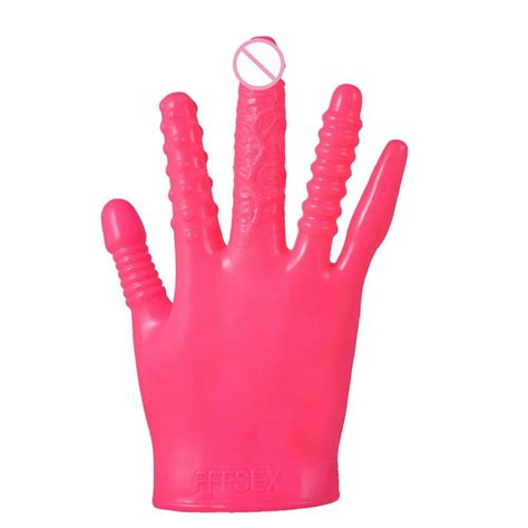 Buy Sex Gloves Fingering Dildo Masturbation Erotic Vagina Stimulator G