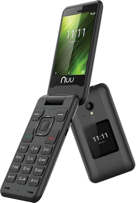 Nuu Mobile F4l Lte Flip Phone Verizon Cdma Gsm Unlocked Cell Phone