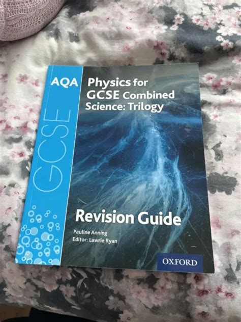 gcse revision guide  workbook combined science physics aqa