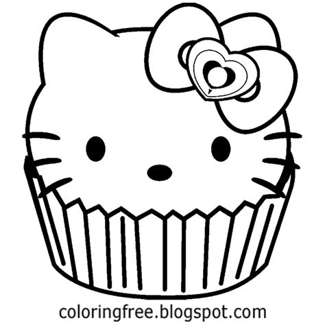 lets coloring book  kitty coloring sheets  cute printables