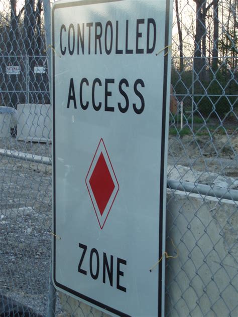 controlled access zone flickr photo sharing