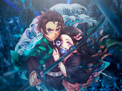 kimetsu no yaiba wallpaper nezuko tanjiro kamado kamado