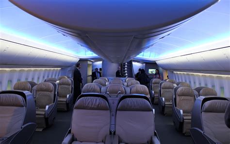 boeing   business class cabin interior aircraft wallpaper  aeronefnet