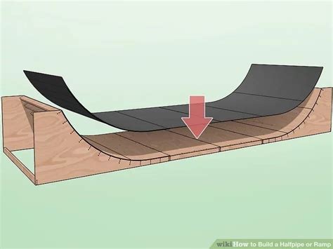 how to build a halfpipe or ramp with pictures wikihow skateboard