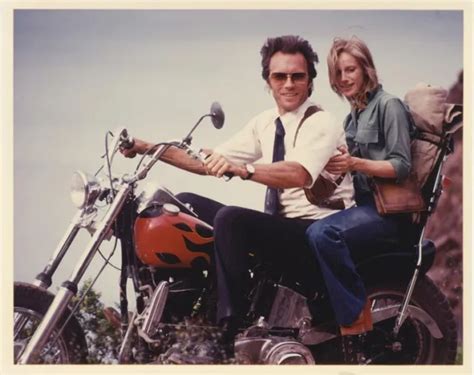 gauntlet clint eastwood sondra locke motorcycle vintage  color