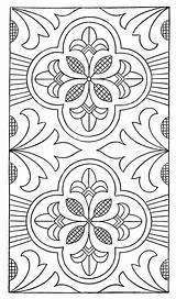 Coloring Pages Decorative Pretty Lis Fleur Nature sketch template
