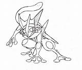 Greninja Pokemon Coloring Ash Pages Colouring Alone Print Mega Printable Drawing Color Sheets Sketch Getcolorings Deviantart Template Pokémon Pokemone Search sketch template