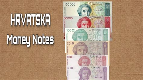hrvatska banknotes collection youtube