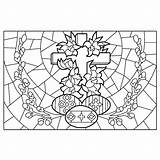 Christelijk Lood Paasfeest Kleurplaten Taferelen sketch template