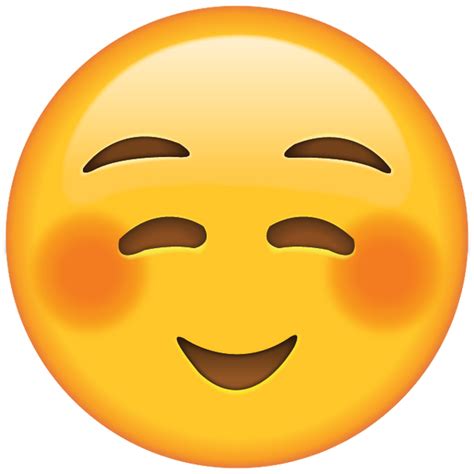 Download Shyly Smiling Face Emoji Emoji Island