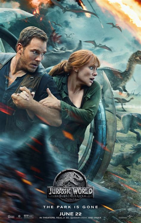 Jurassic World Fallen Kingdom 2018 Poster 7 Trailer Addict