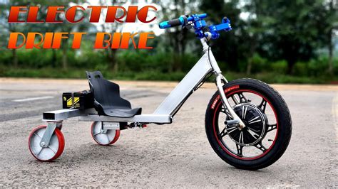 build   electric drift bike  trike drifting tutorial youtube