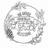 Hymn Gather Blessing sketch template