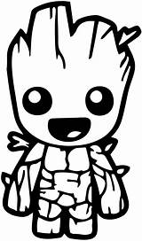 Groot Galaxia Guardianes Dessin Coloriage Imprimir Muñecos Coche Bébé Siluetas Silhouetten Menschen Colorier Yeti Tiernos Mommygrid Ausmalbilder sketch template