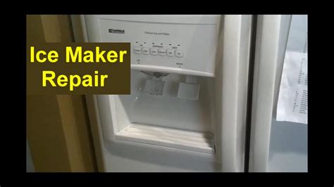 Kenmore Coldspot Refrigerator Ice Maker Repair (Auger