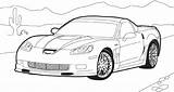 Corvette Coloring Pages Chevrolet Stingray Hot Wheels Car Draw Drawing Printable Kids Corvettes Color Sheets Colouring Print C3 Cars Chevy sketch template