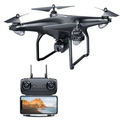 potensic  gps drone  camera rc quadcopter p  wifi fpv black  ebay